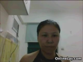 Chinesa webcam harlot provocação
