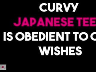 Beguiling Curvy Japanese Teen Is Ready to Obey You